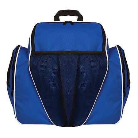 Champion Sports 18 x 19 x 10 in. Deluxe All Purpose Backpack, Royal Blue BP1810BL